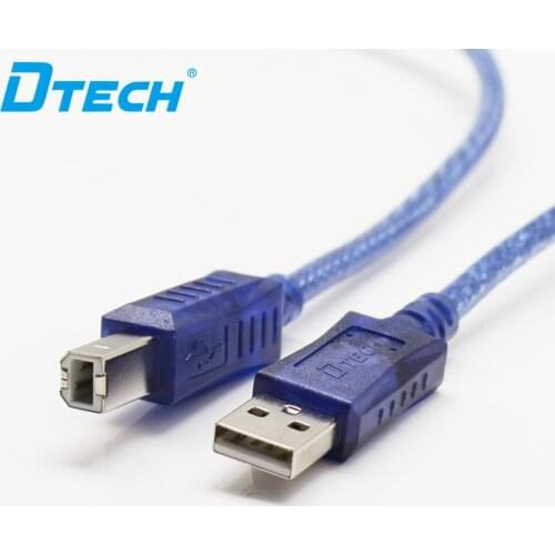 Dtech USB Cable Micro 5 pin Male to Male USB 2.0 Cable
