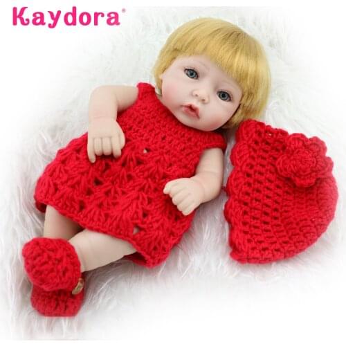 Realista Mini Fashion Reborn Baby Dolls 25cm Alive Bebe Menina Bath Play Toddler Boneca Toy Kids Birthday Surprise Gifts KAYDORA