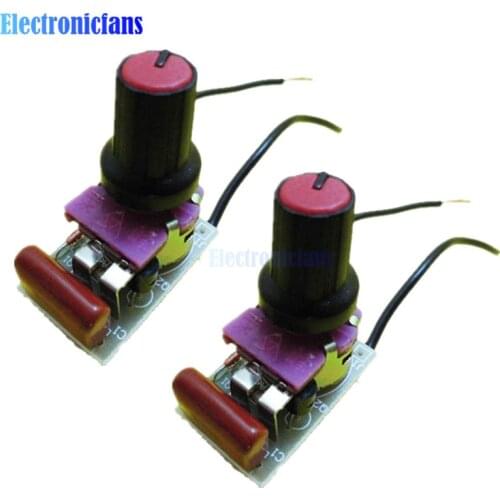 Dimmer Module 100W Switch Speed Regulation Module DIY Kit For Arduino