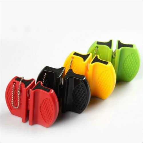 ONEUP Practical Rod Knife Sharpener Two-stage Tungsten Portable Butterfly Type Whetstone Sharpener Sharpening Knives Stone