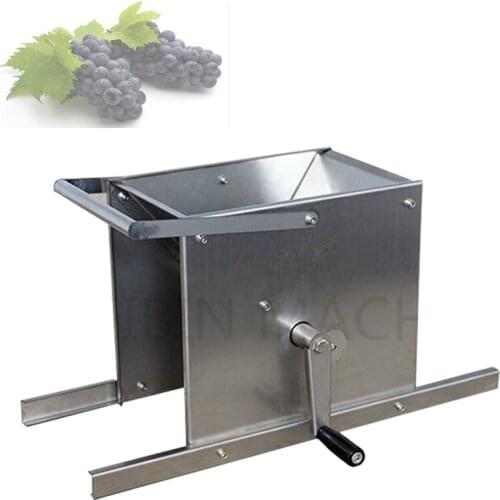 Manual Stainless Steel Grape Crusher MANUAL Crushing Machine Brewing Equipment