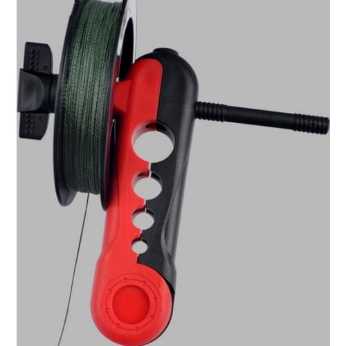 Fishing Line Spooler Adjustable for Various Sizes Rod Bobbin Reel Board Winder Reel Spool Spooler Universal Fishing Tools
