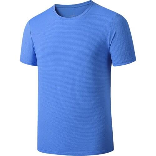Sports short sleeves loose men and women running fast dry clothes fast dry breathable sweat marathon T-shirt 3XL 4XL 5XL