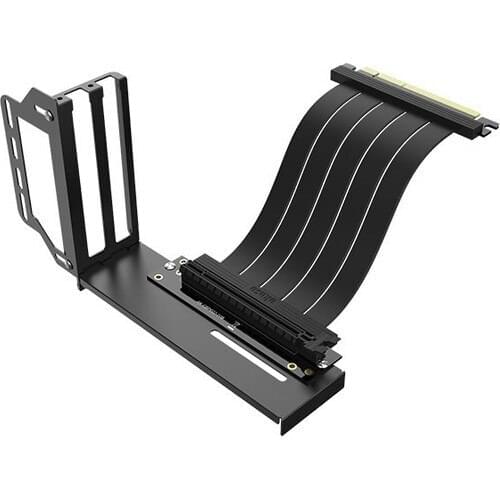Akasa Riser Black PRO Vertical Screen Card Mount Bracket VGA Vertical GPU Holder Riser Card (AK-CBPE02-20B)