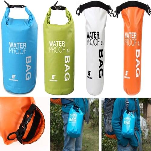 2L Drifting PVC Mesh Bags Lightweight Waterproof Phone Pouch Floating Boating Kayaking Camping Bags for Outdoor Swimming