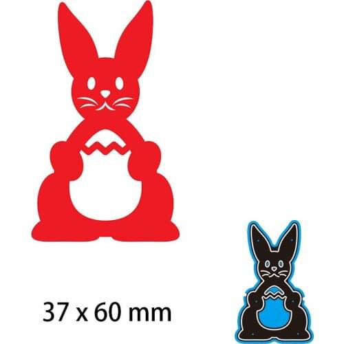 Cutting Dies Bunny Cat Cute Stencil Craft for Scrapbook Stamps Dies Embossing Paper Gift Card