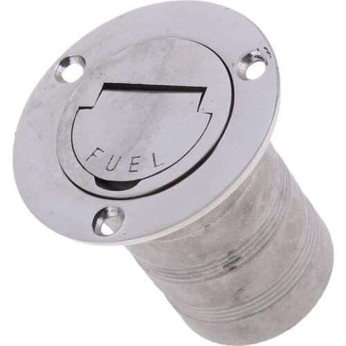 Boat Deck Fill/Filler Cap Keyless 50mm (2'') Fuel - 316 Marine-Grade Stainless Steel