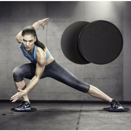 2Pcs Gliding Discs Fitness Disc Exercise Sliding Plate For Yoga Gym Abdominal Core Training Exercise Equipment Sports tools