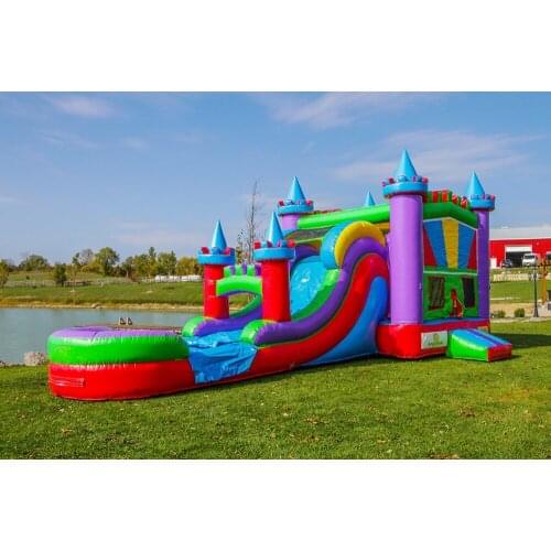 2016 Factory direct sales Inflatable slides,Inflatable castle.Castle combination slide. KYB-163