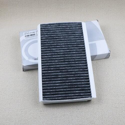 64319171858 2Pcs Cabin Air Filter For BMW E60 E61 520 525 530 540 M5 E63 E64 630 645 650 2003-2010 64319171858