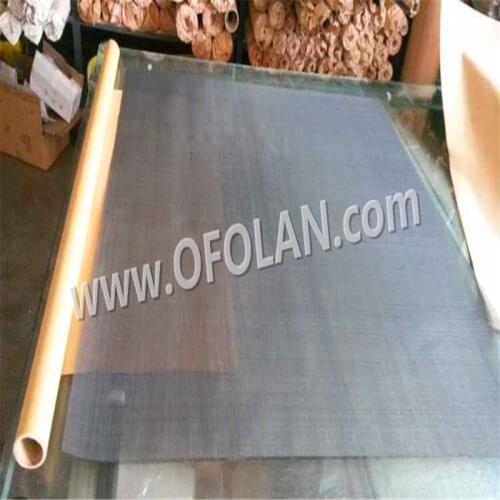 80 Mesh Best Price Aperture 0.2mm Titanium Electrode Mesh/Network For Chemical Filter/Sewage Treatment Sales 10cm*100cm