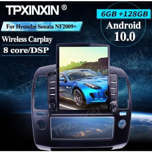 6+128GB For Hyundai Sonata NF 2009+ Car Multimedia Player Android Wireless Carplay Stereo Receiver Radio Car GPS Navigation