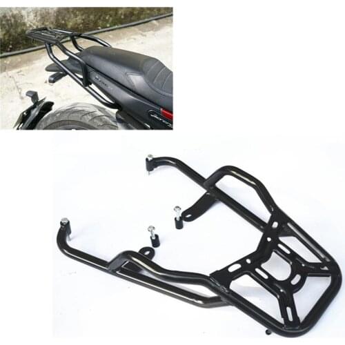 For Benelli Leoncino 500BJ500 BJ 500 Rear Side Saddle Bag Box Motorcycle Luggage Rack Carrier