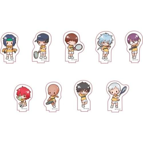 Anime The New Prince of Tennis Series Team Uniform Q Version Acrylic Stand Model Desktop Toy Tezuka Kunimitsu Ryoma Echizen