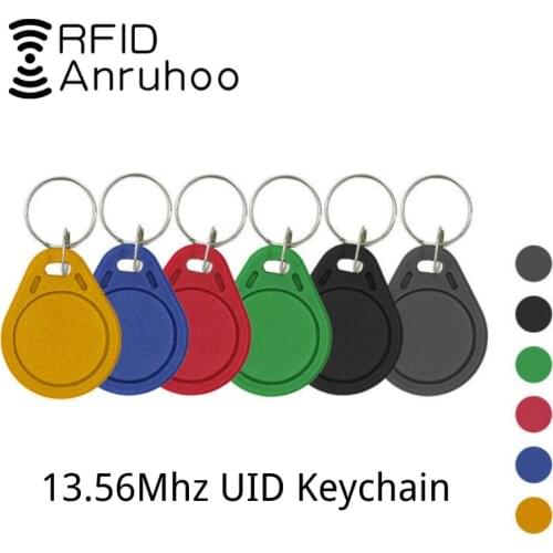 5/10PCS RFID Access Control Clone Badge NFC Smart Chip 0 Block Rewritable Copy Key Fob 13.56MHZ 1K S50 Duplicator Copy Tag