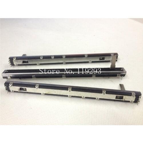 [LAN]US-odd 165 Lu from Taiwan 12.8 cm small double- fader Potentiometer switch A10KX2 B10X2 shaft length 15MM--10PCS/LOT