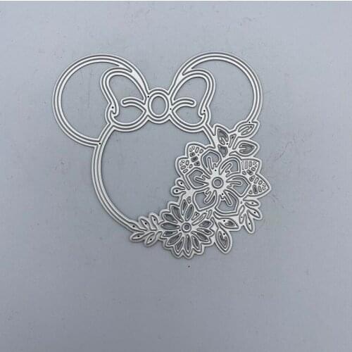 Metal Cutting Dies Stencils Green Leaf Flower Bow for DIY Album Paper Card Decorative Craft Die Cuts