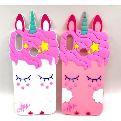 3D Cartoon Unicorn Case For Xiaomi Mi A2 Lite A1 Cases Soft Silicone Phone Back Cover Redmi Note 7 Pro 6 5 4 4X 6A 5A 4A S2 Case