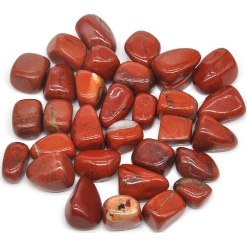 100g Natural Red Jasper Tumbled Stones Bulk Healing Crystals Reiki Polished Gem Raw Aquarium Decoration Minerals Collection