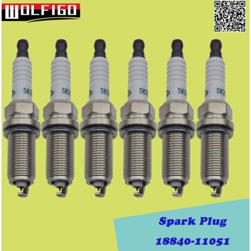New Iridium Spark Plugs 22401-5M015 For Infiniti M35 Nissan Hyundai SUZUKI EQUATOR 1884011051, 18845-11160, 18850-11050
