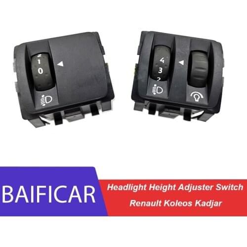 Baificar Brand New High Quality Headlight Height Adjuster Switch For Renault Koleos Kadjar