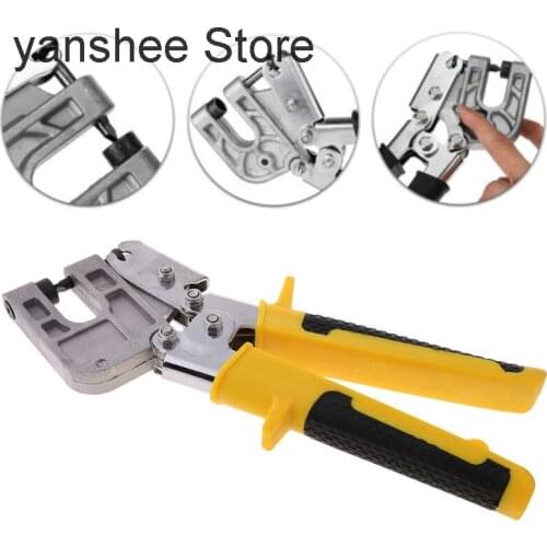 Crimping machine with 10 inch handle, gypsum board tool for fixing metal