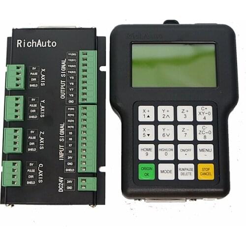 RichAuto DSP A18 CNC DSP Controller 4 Axis Control System For CNC Router Milling Machine
