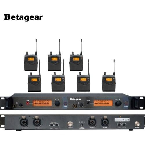 Betagear SR2050 Personal Monitors System 7 receiver Bodypack In-Ear Monitor & Receiver System Stage Performance Studio equipment