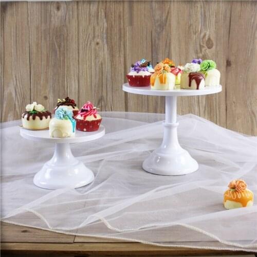 Cake Display Stand Wedding Decoration Iron Birthday Tray Dessert Fudge Desktop Afternoon Tea Cupcake Pedestal Plate Home Decor