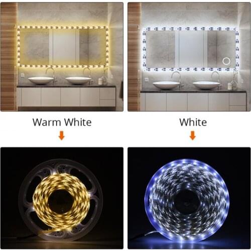 Smart Dimmable PIR Motion Sensor LED Strip Lights USB Stairs Cabinet Closet Lamp For Closet Stairs Kitchen Sensor Light Dropship
