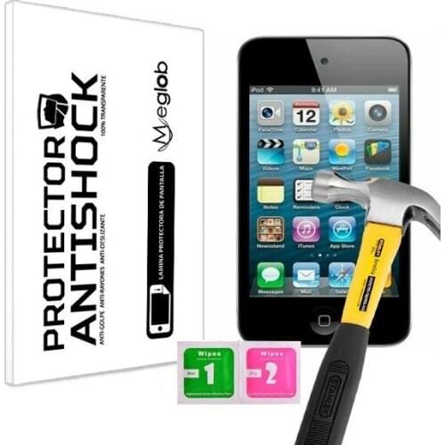 Screen protector Anti-Shock Anti-scratch Anti-Shatter compatible with Apple iPod Touch 4