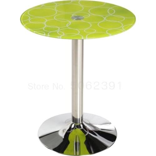 1000 ashion negotiation table and chairs round tempered glass coffee table corner several balcony cafe leisure reception table