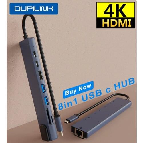 87W USB C HUB Thunderbolt 3 Docking Station 4K HDMI Type-C HUB to HDMI USB 3.0 Adapter for MacBook Pro Accessories USB Converter