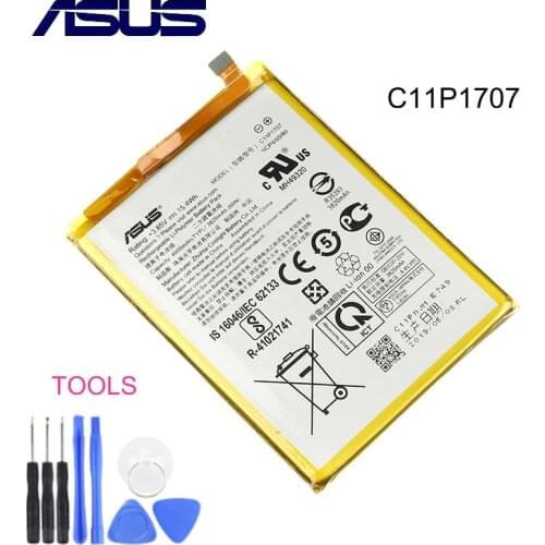 Original ASUS C11P1707 Phone Battery For ASUS Zenfone Max M1 ZB555KL X00PD 4040mAh High Capacity
