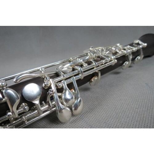 Ebony concert semiautomatic oboe C key full conservatory #7021