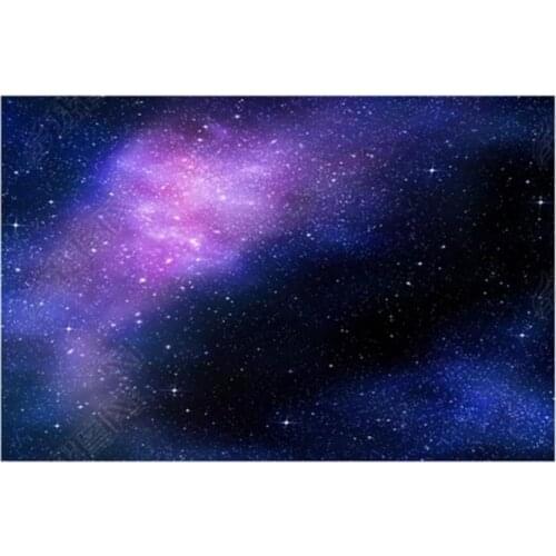 Custom photo wallpaper 3d ceiling wallpaper Cosmic starry purple zenith mural background wall papers for living room decoration