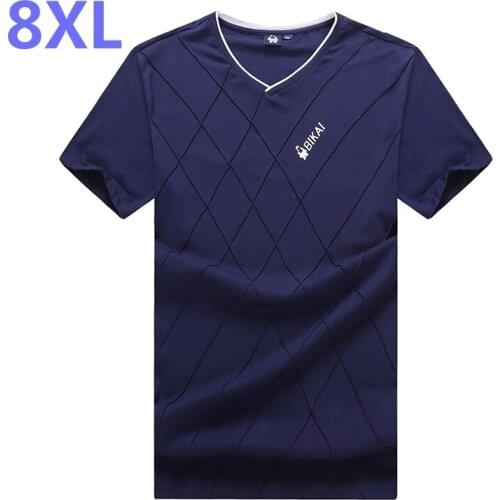 Plus size 10XL 8XL 6XL 5XL 4XL New short T shirt men brand-clothing fashion printed T-shirt male top quality cotton casual tees