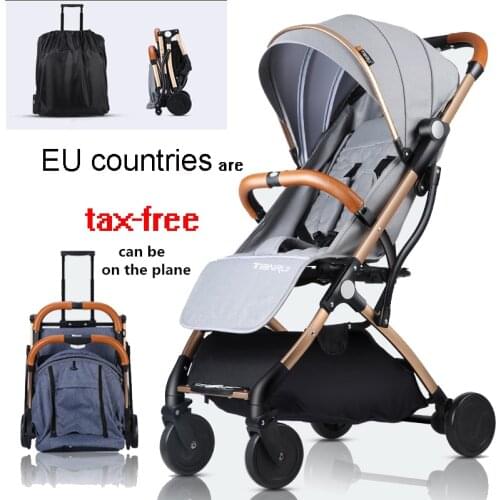 Lightweight Portable Travel System Baby Stroller Can Be On The Airplane Prams For baby newborn Cart Girl Boy Fast Shipping