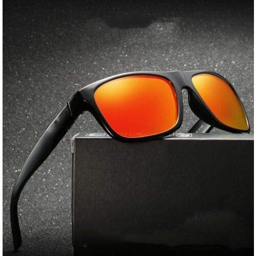 Men Outdoor Sports Ultralight PC Frame Square Oversized Polarized Sunglasses Custom Made Myopia Lens -1 to -6