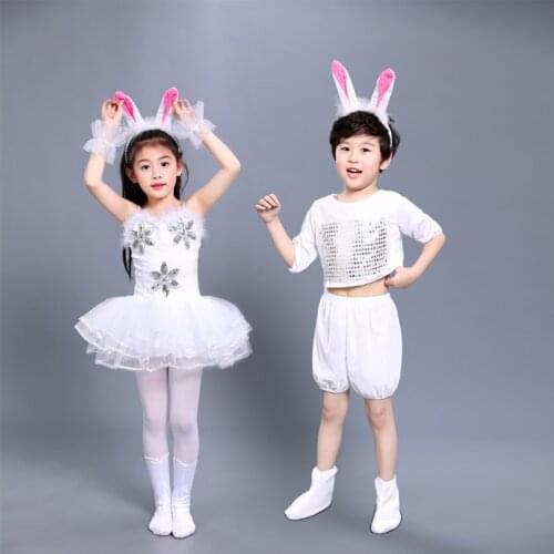 New Childrens Animal Costume Performance Costumes Kindergarten Boys & Girls Bunny Stage Performance Clothes