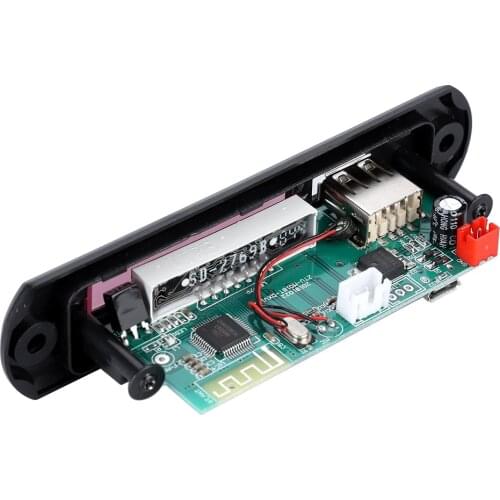 MP3 Decoder Board BT 5.0 4 Colors Screen FM APE FLAC Decode Boards Module With Cable And Screw Plug