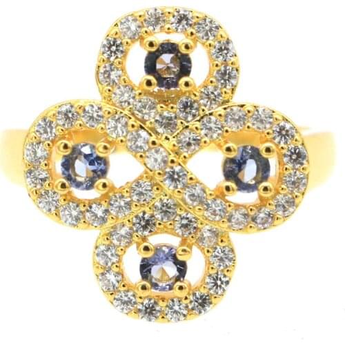 15x15mm SheCrown Lovely Cute Created Pink Kunzite CZ For Ladies Daily Wear Silver Rings