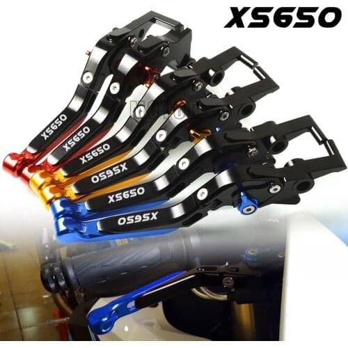 Fold For Yamaha XS650 1977-1981 XS650SE 1977-1983 Motorcycle CNC Aluminum Brake Clutch Levers Adjustable Folding XS 650SE 650 SE