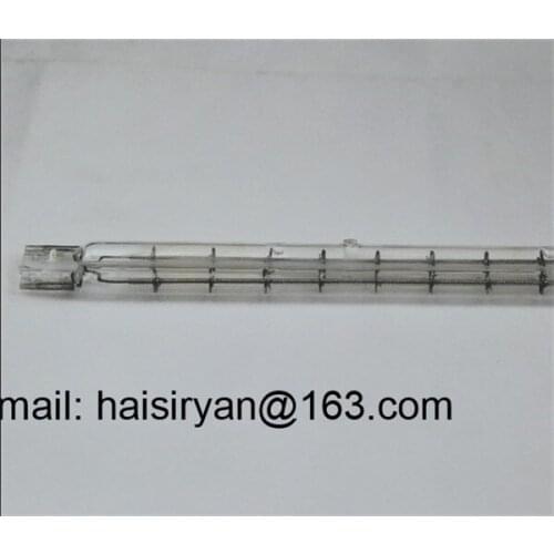 High power quartz infrared heating halogen lamp for screen printing