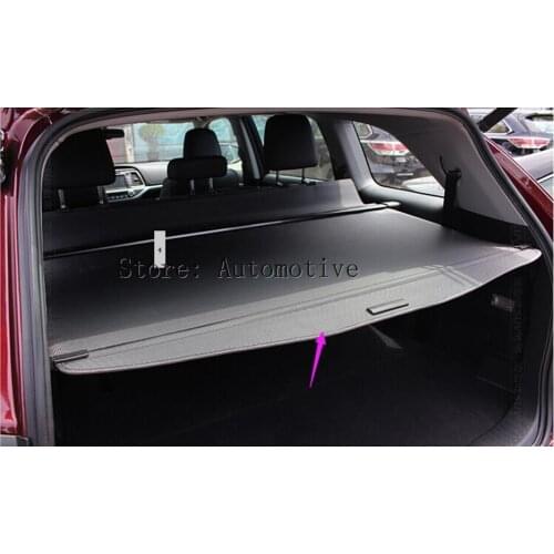 Black Rear Trunk Security Shield shade Cargo cover for Toyota Highlander 2015 2014 2016 2017 2018