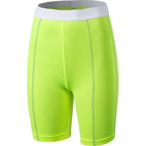 Womens PRO Tight Training Shorts Sports Fitness Yoga Quick Dry Crop Pants 2004