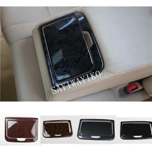 2pcs/lot ABS wooden grain rear glass cup decoration cover for 2012-2017 Toyota camry MK7 car accessories