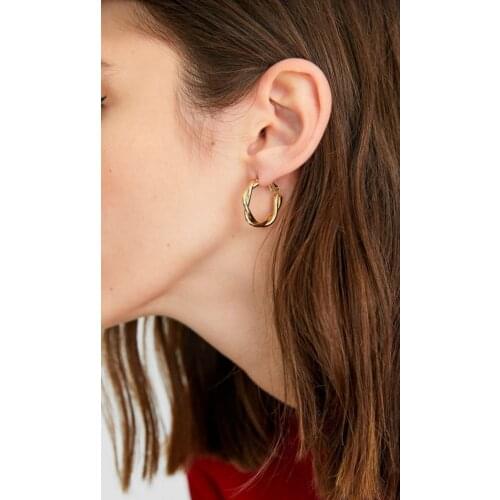 2021 fashion Women 'S Yellow Ring And Artificial Pearl Beaded Earrings Female Ring Earrings stylish design allergy does not make quality delicate women cube