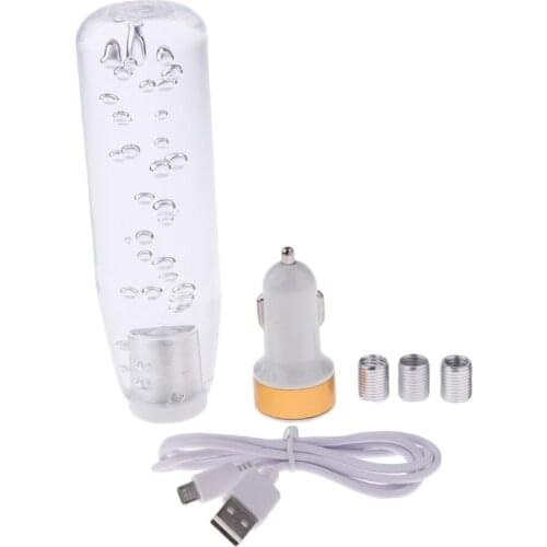 5.9'' 150mm Clear Bubble Manual Gear Stick Shift Knob for Automatic Car