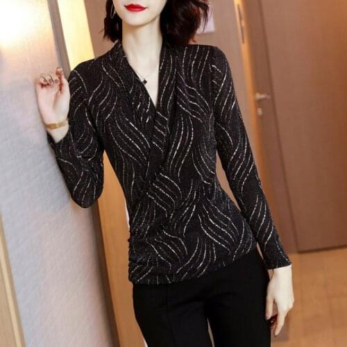 AZTERUMI Women's Striped Shirts